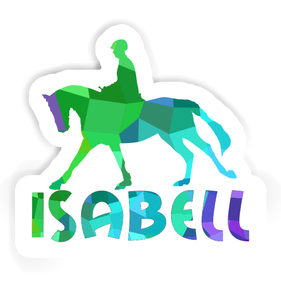 Horse Rider Sticker Isabell Laptop Horse Rider Sticker Isabell Laptop Image