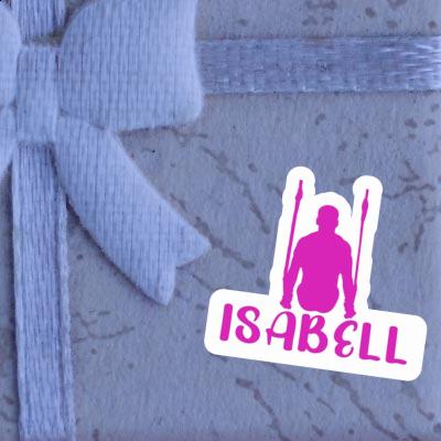 Gymnaste aux anneaux Autocollant Isabell Notebook Gymnaste aux anneaux Autocollant Isabell Gift package Image