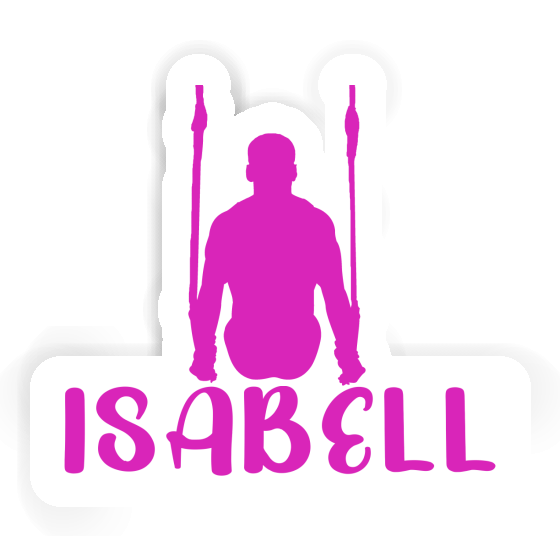 Gymnaste aux anneaux Autocollant Isabell Notebook Gymnaste aux anneaux Autocollant Isabell Gift package Image
