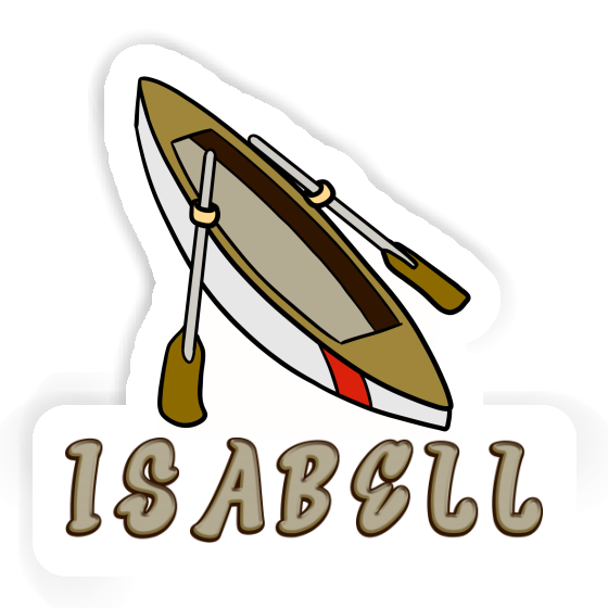 Autocollant Isabell Bateau à rames Laptop Image