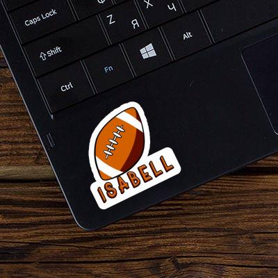 Autocollant Isabell Rugby Laptop Image