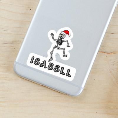 Sticker Isabell Weihnachts-Skelett Laptop Sticker Isabell Weihnachts-Skelett Laptop Image