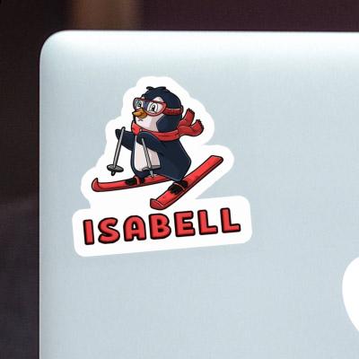 Skifahrerin Sticker Isabell Notebook Skifahrerin Sticker Isabell Notebook Image