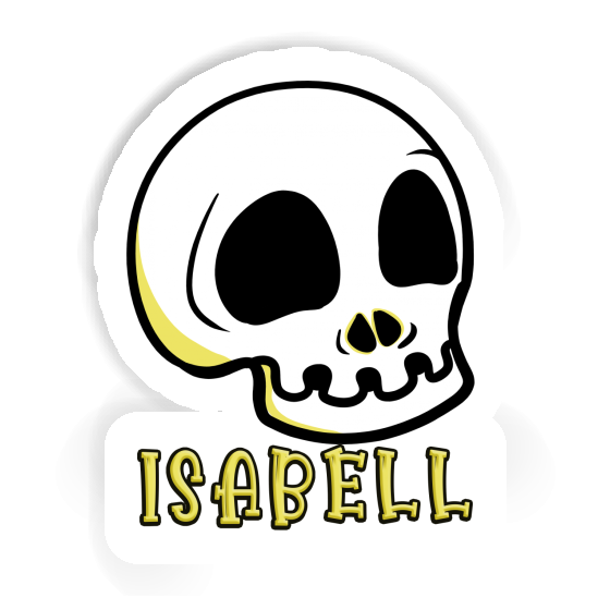 Isabell Autocollant Tête de mort Image