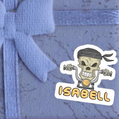 Motorcycle Rider Sticker Isabell Notebook Motorcycle Rider Sticker Isabell Notebook Image