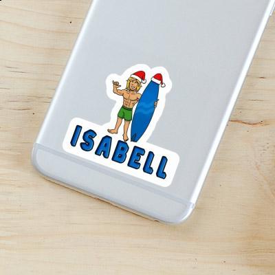 Autocollant Surfeur de Noël Isabell Laptop Autocollant Surfeur de Noël Isabell Laptop Image