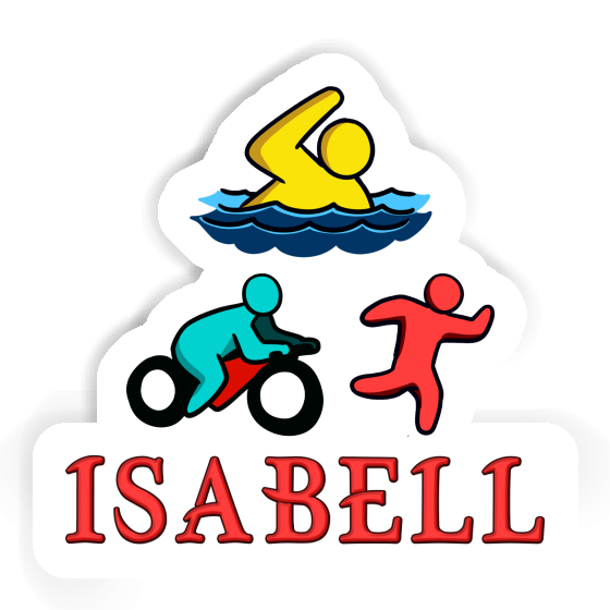 Triathlete Sticker Isabell Notebook Triathlete Sticker Isabell Gift package Image