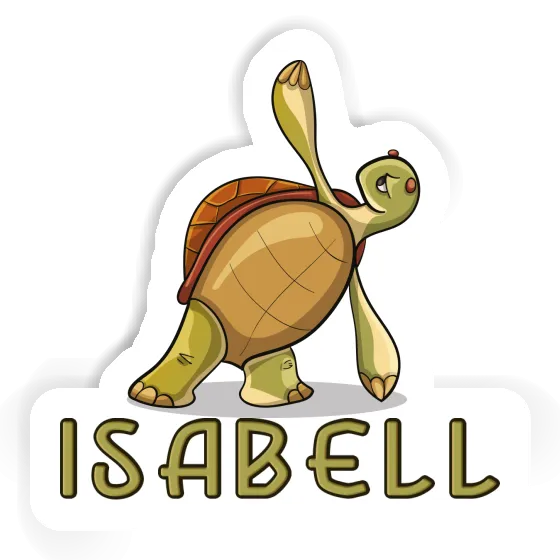 Autocollant Tortue yoga Isabell Notebook Autocollant Tortue yoga Isabell Gift package Image