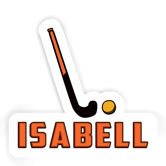 Isabell Autocollant Crosse d'unihockey Notebook Isabell Autocollant Crosse d'unihockey Gift package Image