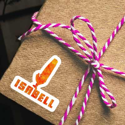 Autocollant Isabell véliplanchiste Gift package Image