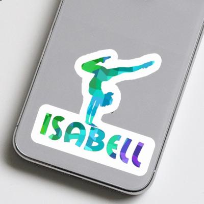 Autocollant Isabell Femme de yoga Laptop Autocollant Isabell Femme de yoga Laptop Image