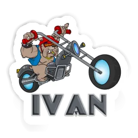Aufkleber Hund Ivan Image