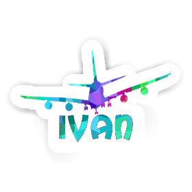 Flugzeug Aufkleber Ivan Image