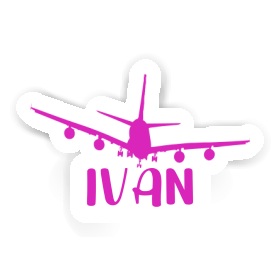 Ivan Aufkleber Flugzeug Image