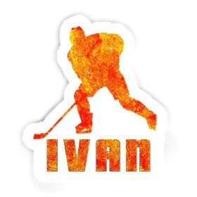 Aufkleber Eishockeyspieler Ivan Image