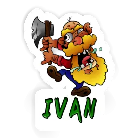 Ivan Sticker Holzfäller Image