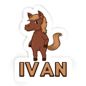 Pferd Aufkleber Ivan Image