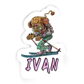Telemarker Sticker Ivan Image