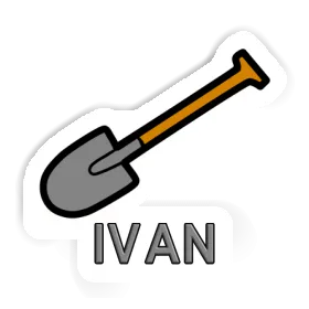 Sticker Schaufel Ivan Image