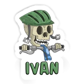 Biker Aufkleber Ivan Image