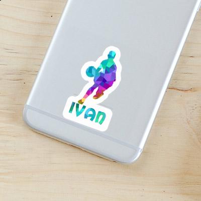 Ivan Sticker Basketballspieler Laptop Ivan Sticker Basketballspieler Laptop Image