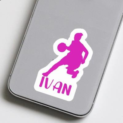 Sticker Ivan Basketballspielerin Notebook Sticker Ivan Basketballspielerin Gift package Image