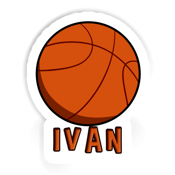 Sticker Basketball Ivan Notebook Sticker Basketball Ivan Gift package Image