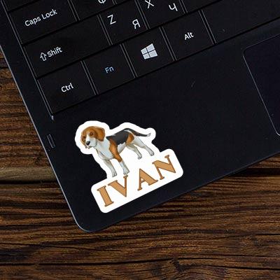 Autocollant Ivan Beagle Notebook Image