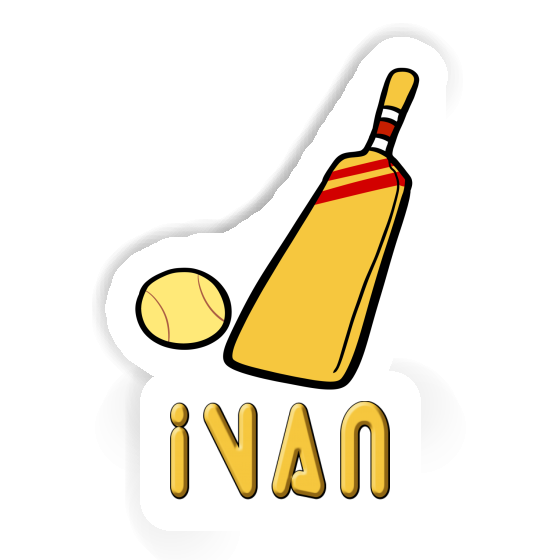 Sticker Ivan Kricketschläger Laptop Sticker Ivan Kricketschläger Laptop Image