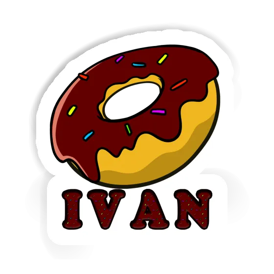 Sticker Donut Ivan Notebook Sticker Donut Ivan Notebook Image