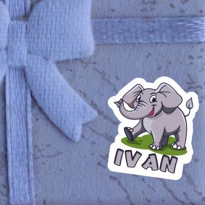 Aufkleber Ivan Elefant Laptop Aufkleber Ivan Elefant Laptop Image