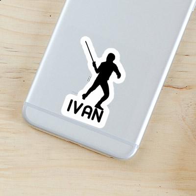 Sticker Fencer Ivan Laptop Sticker Fencer Ivan Laptop Image