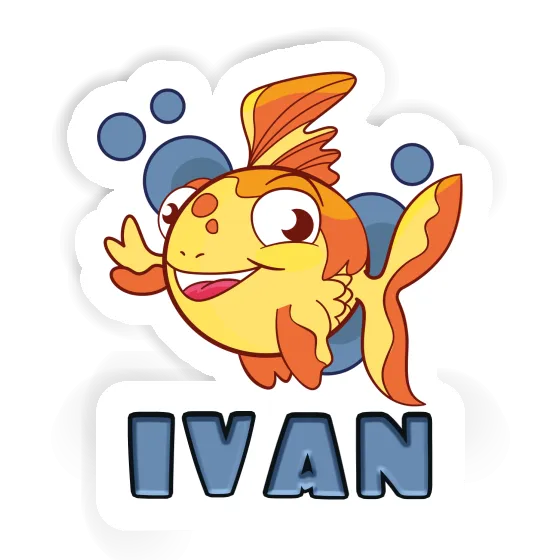 Sticker Fish Ivan Notebook Sticker Fish Ivan Gift package Image