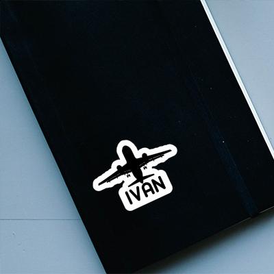 Jumbo-Jet Aufkleber Ivan Notebook Image