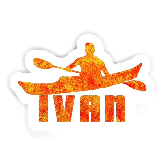Kajakfahrer Sticker Ivan Kajakfahrer Sticker Ivan Image