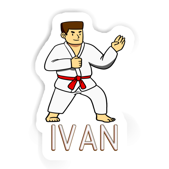 Ivan Sticker Karateka Notebook Ivan Sticker Karateka Notebook Image