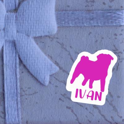 Sticker Pug Ivan Image