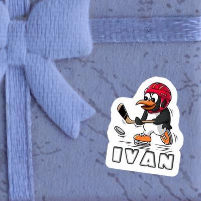 Pinguin Aufkleber Ivan Notebook Image