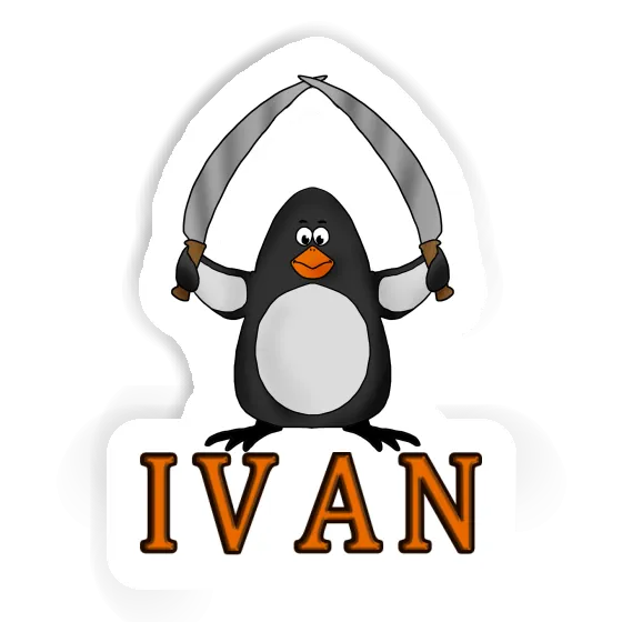 Pingouin Autocollant Ivan Notebook Pingouin Autocollant Ivan Gift package Image