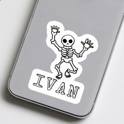 Aufkleber Skelett Ivan Notebook Aufkleber Skelett Ivan Gift package Image