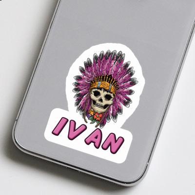 Sticker Ladys Skull Ivan Gift package Image