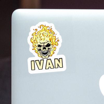 Sticker Ivan Totenkopf Laptop Sticker Ivan Totenkopf Laptop Image