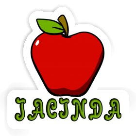 Jacinda Autocollant Pomme Image