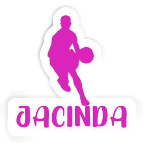 Jacinda Aufkleber Basketballspieler Image