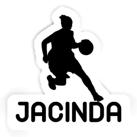 Aufkleber Jacinda Basketballspielerin Image