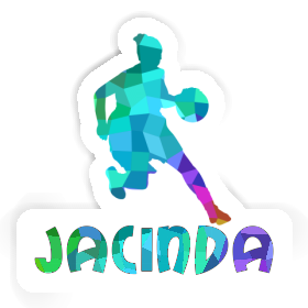Aufkleber Basketballspielerin Jacinda Image