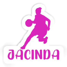 Jacinda Sticker Basketballspielerin Image