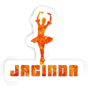 Jacinda Autocollant Ballerine Image