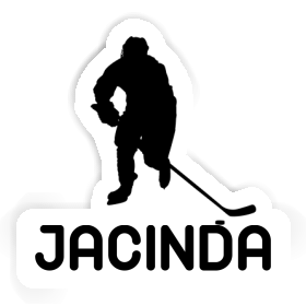 Eishockeyspieler Aufkleber Jacinda Image