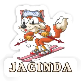 Autocollant Skieur Jacinda Image